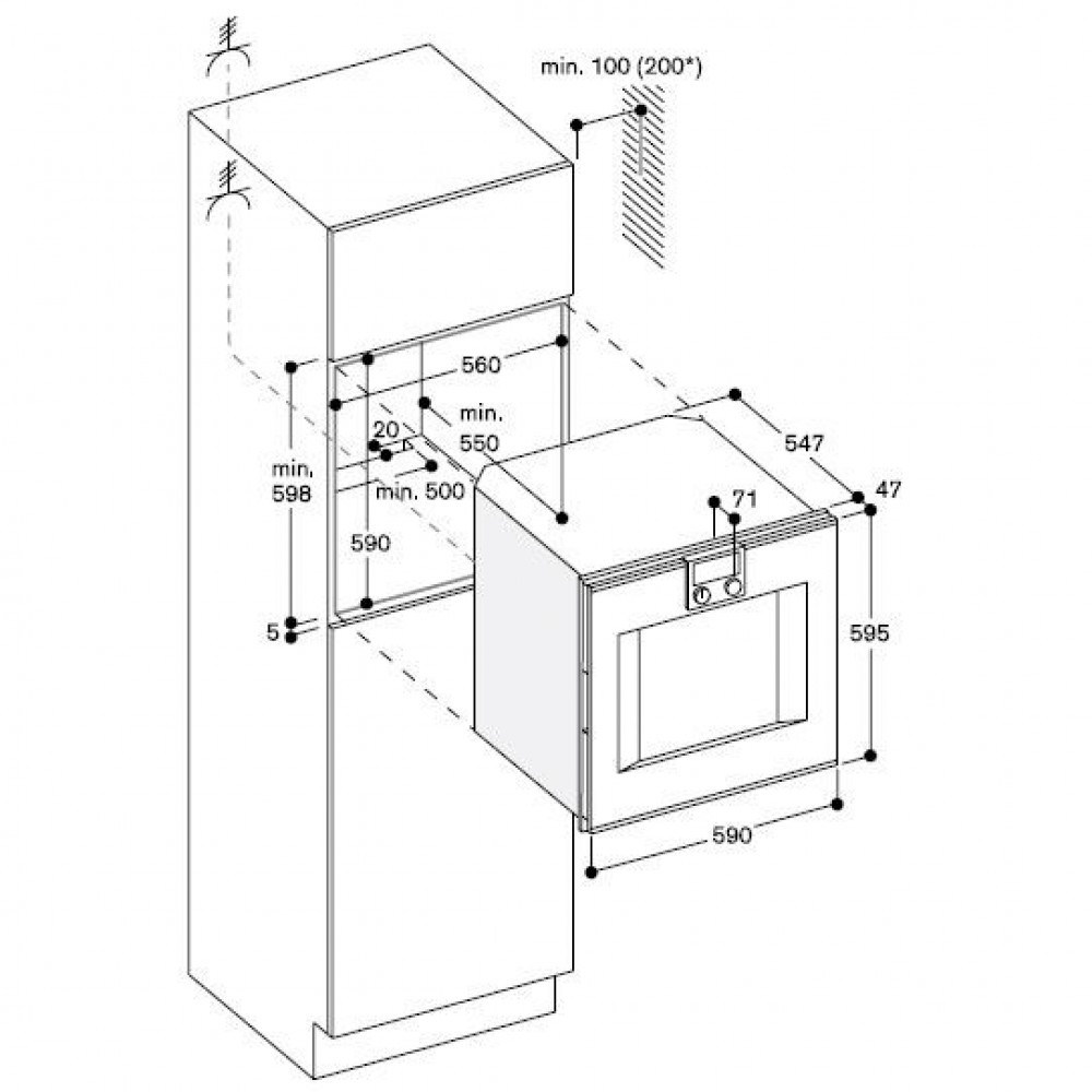 Духовой шкаф Gaggenau bo470102